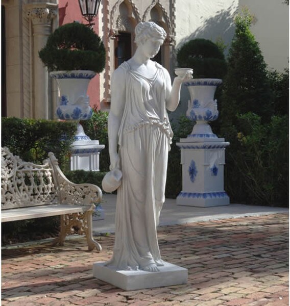 Hebe The Goddess Of Youth Statue Museum Reproductions Thorwaldsen